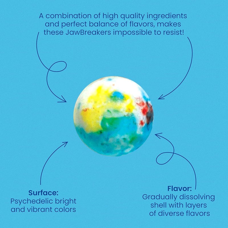 Nutic Mini Jawbreakers - Psychedelic Candy - Image 3